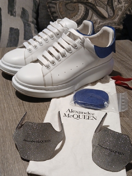 Alexander McQueen Other - Alexander McQueen Oversized Sneakers – Interchangeable Heel Tabs